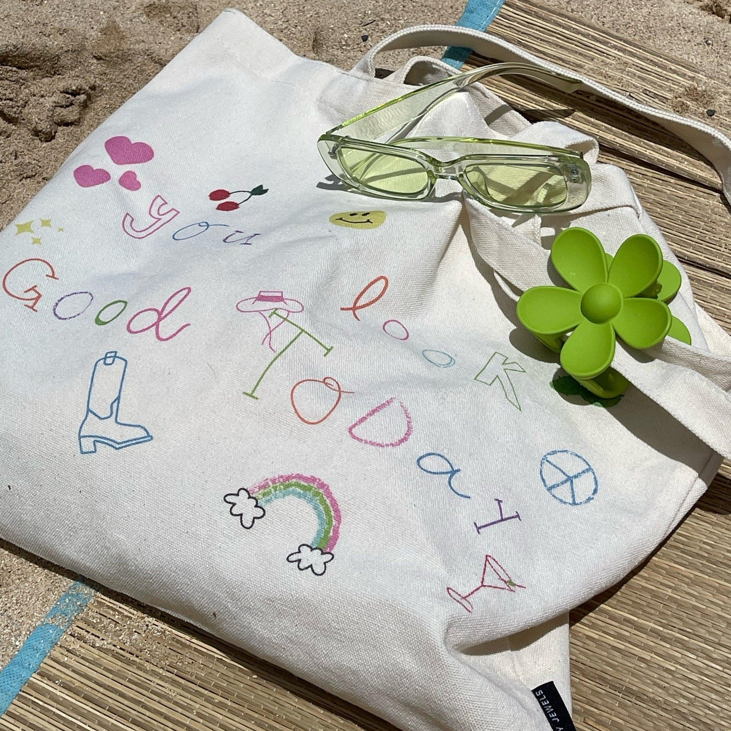 Friendly Reminder Tote Bag - EVRYJEWELS