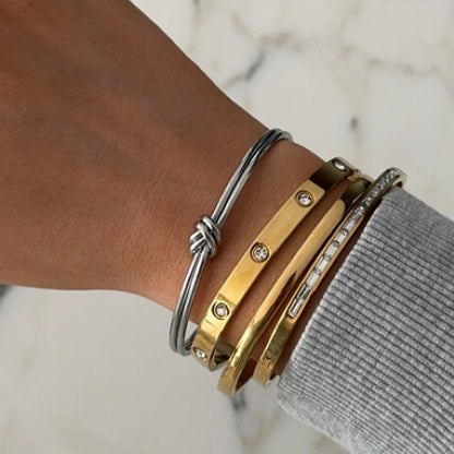 Knotty Bangle - EVRYJEWELS