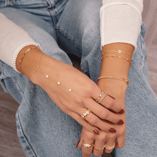 Full of Love Hand Chain - EVRYJEWELS