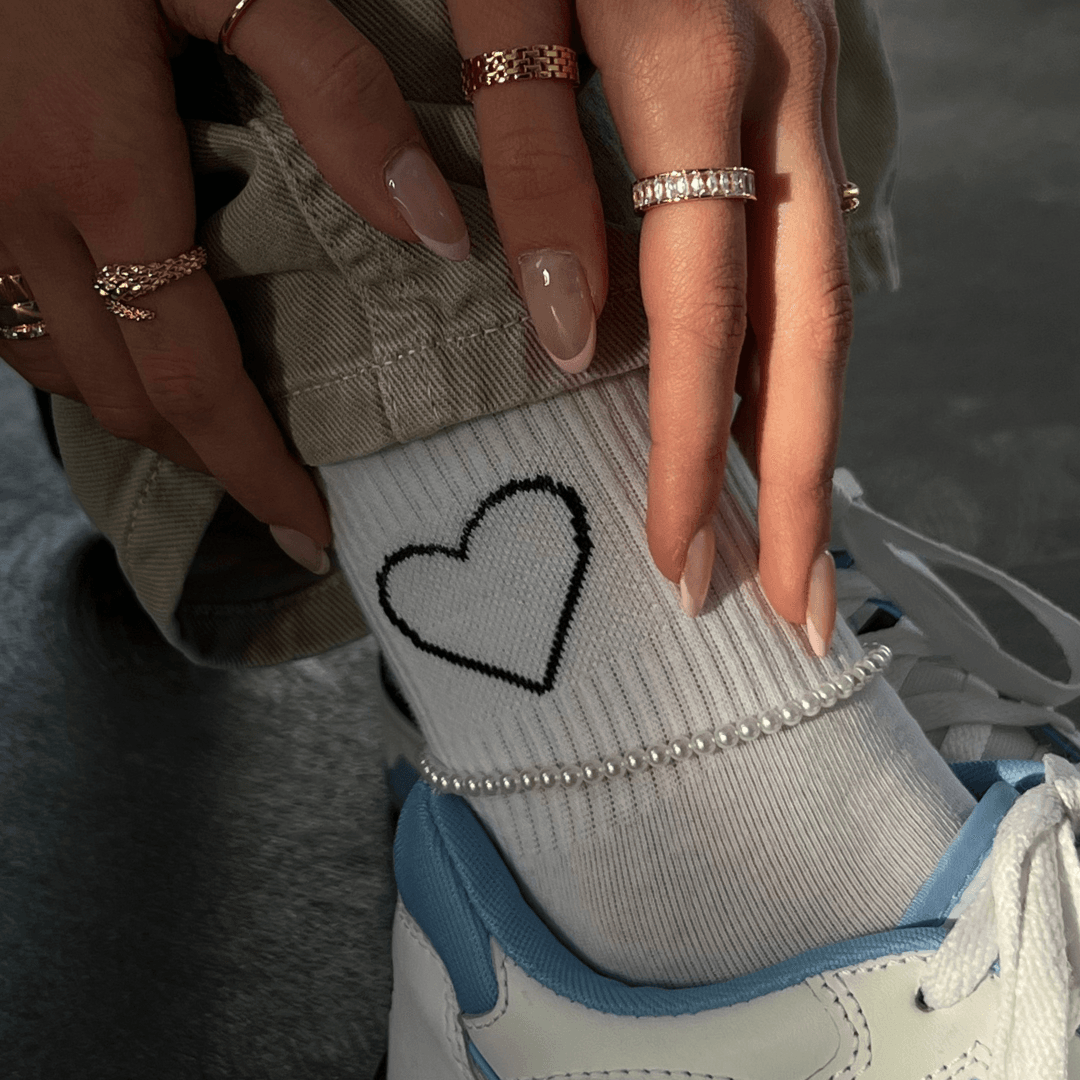 Girly Pearly Anklet - EVRYJEWELS