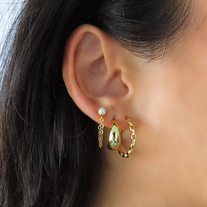 Girly Pearly Earrings - EVRYJEWELS