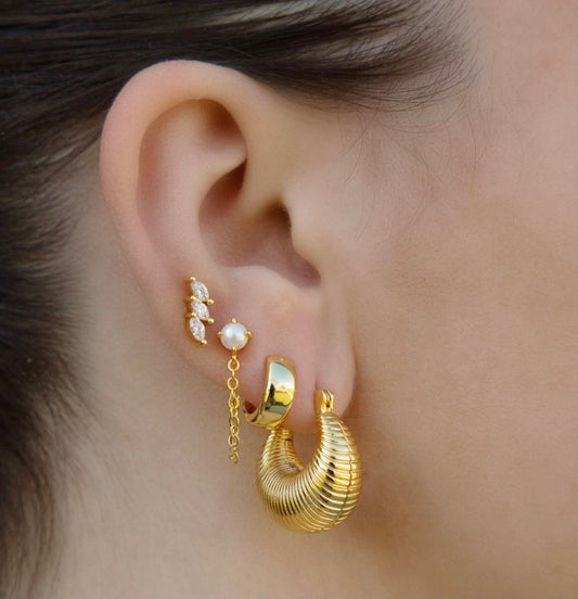 Girly Pearly Earrings - EVRYJEWELS