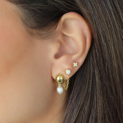 Girly Pearly Earrings - EVRYJEWELS