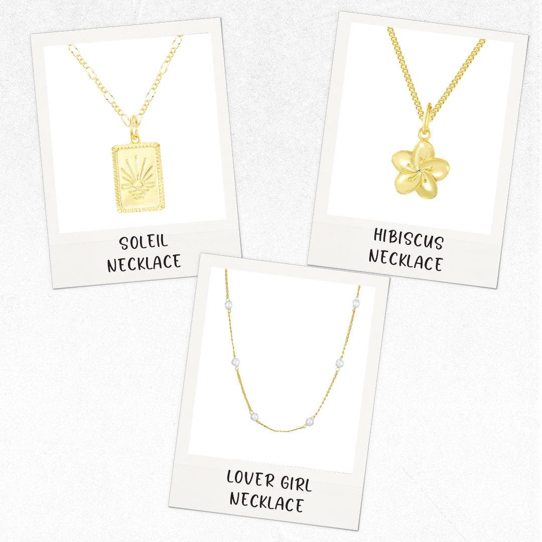 Glow Up Bundle : 3 Piece Necklace Bundle - EVRYJEWELS