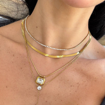 Plain Chain Necklaces - EVRYJEWELS