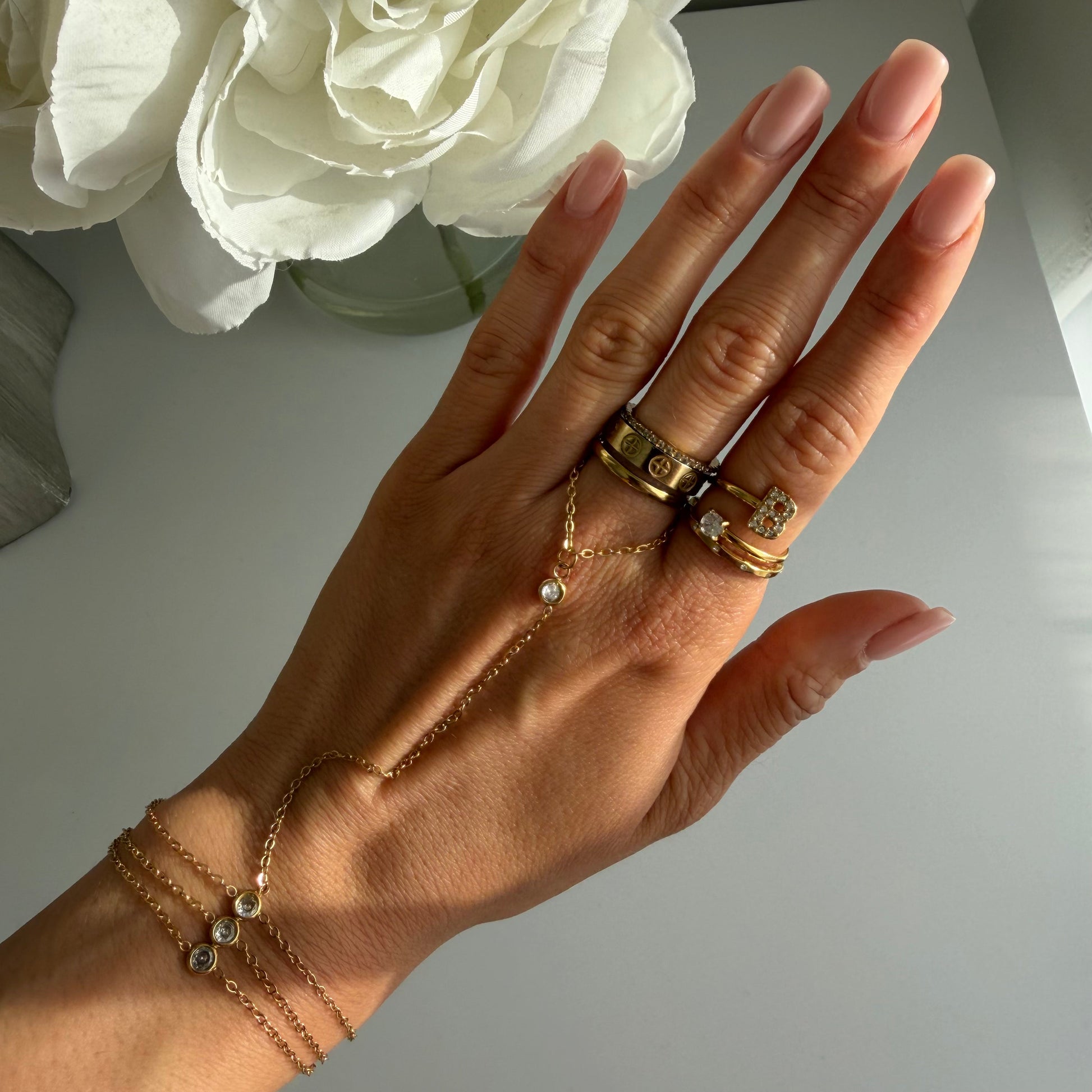 Viral Hand Chains: Anti Tarnish Waterproof - EVRYJEWELS