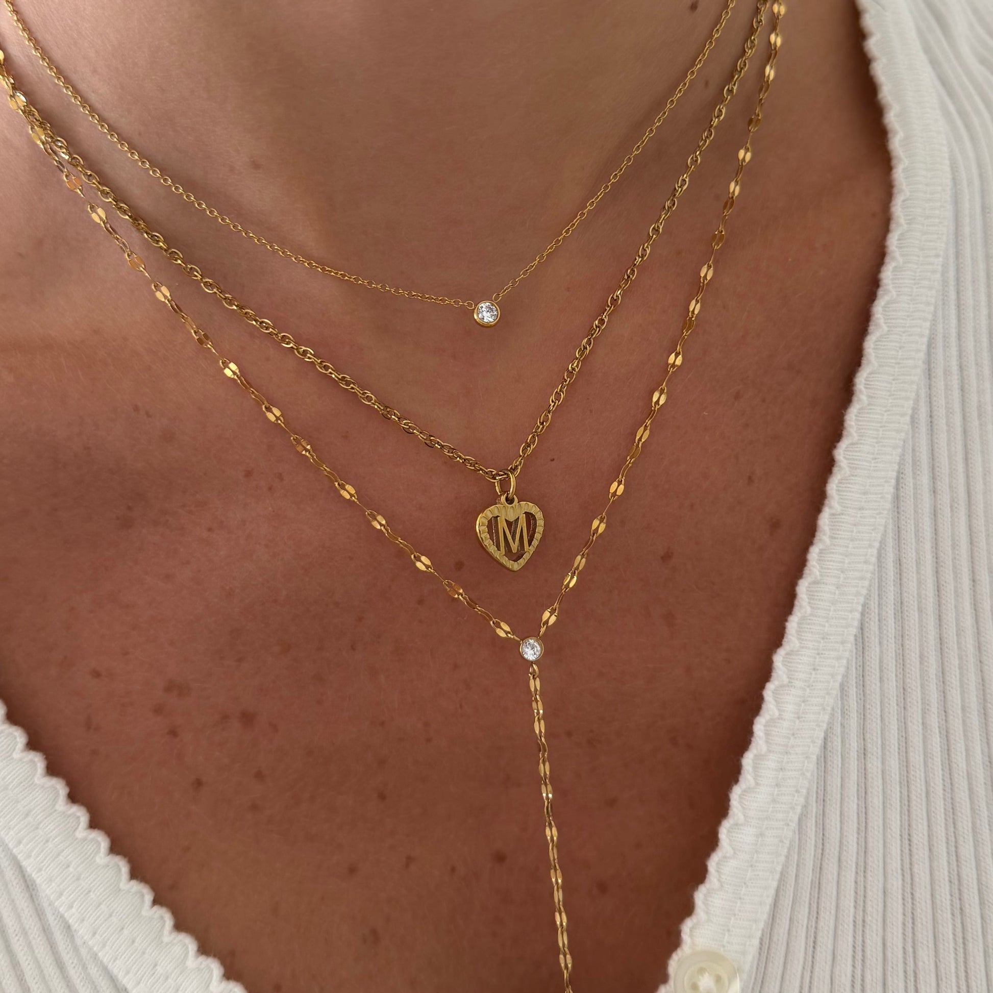 Falling Star Lariat Necklace - EVRYJEWELS