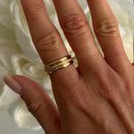 Shimmer Ring Set - EVRYJEWELS