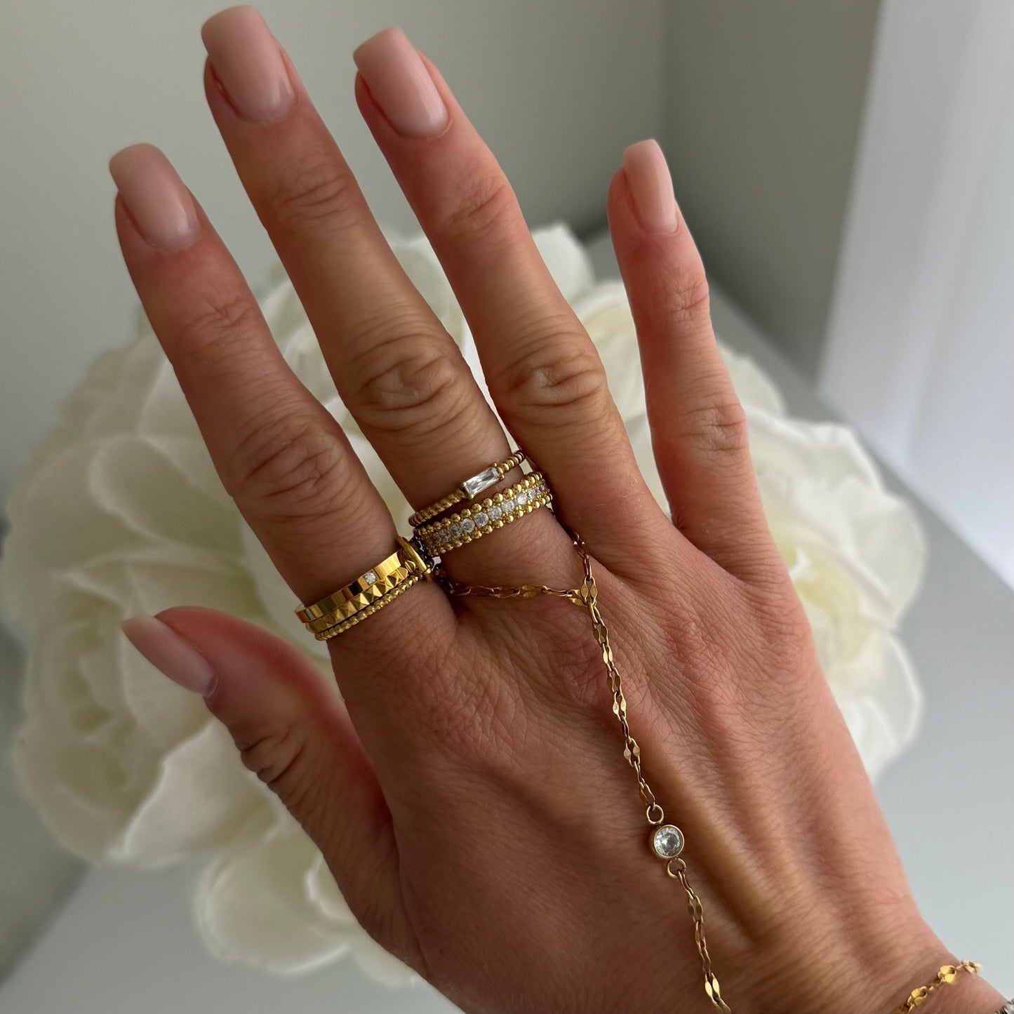 She's a Diva Stacked Ring - EVRYJEWELS