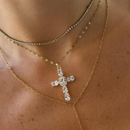 Nena Tennis Necklace - EVRYJEWELS