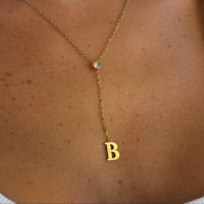 Love Letter Lariat Necklace - EVRYJEWELS
