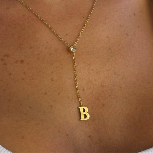 Love Letter Lariat Necklace - EVRYJEWELS