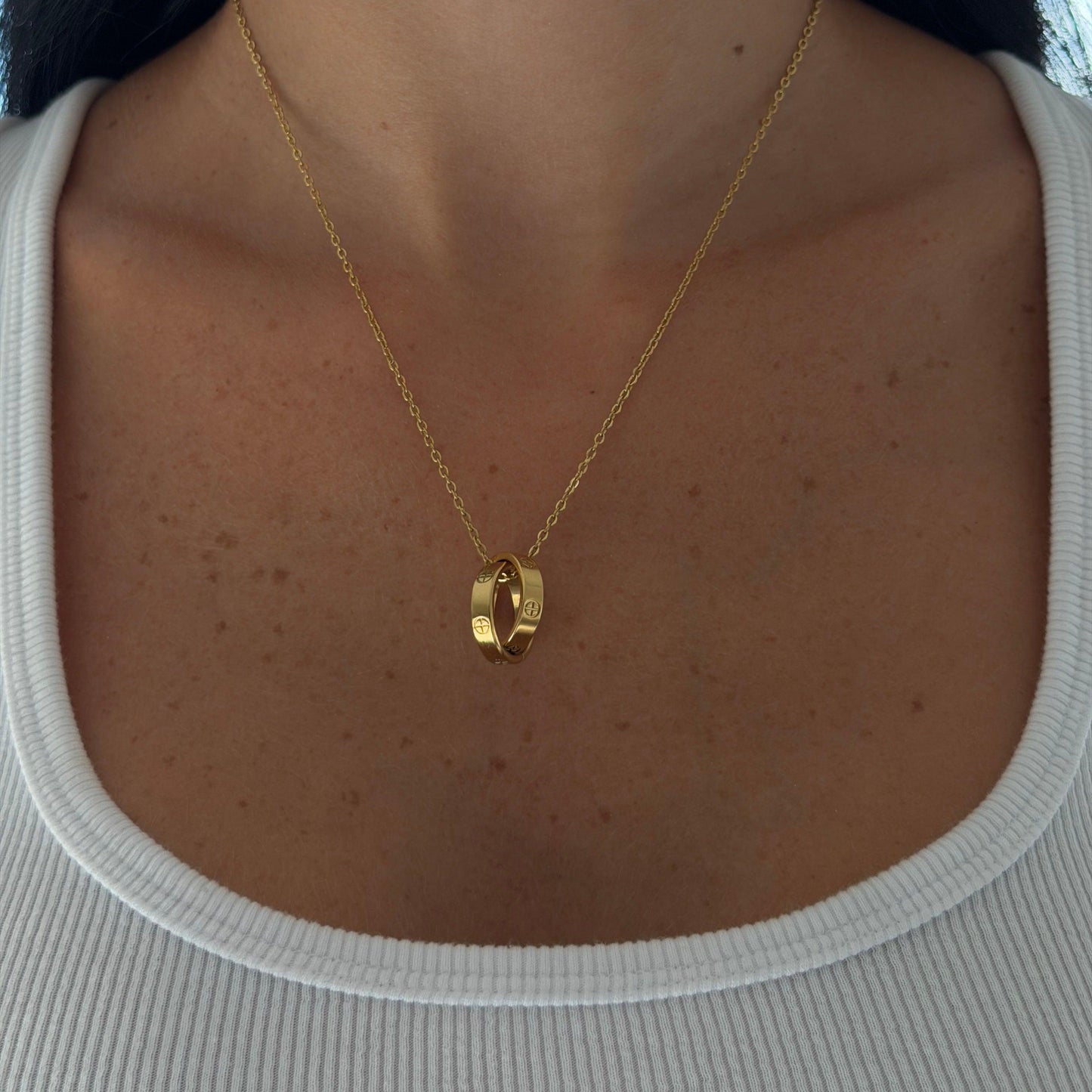 Linked Bestie Necklace - EVRYJEWELS