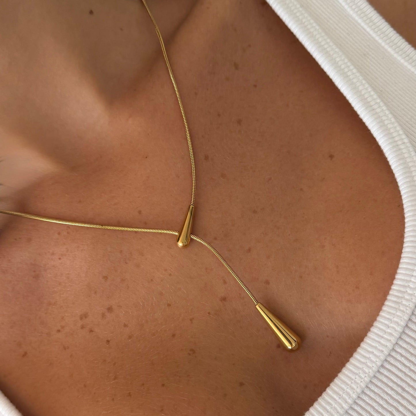 Leah Lariat Necklace - EVRYJEWELS