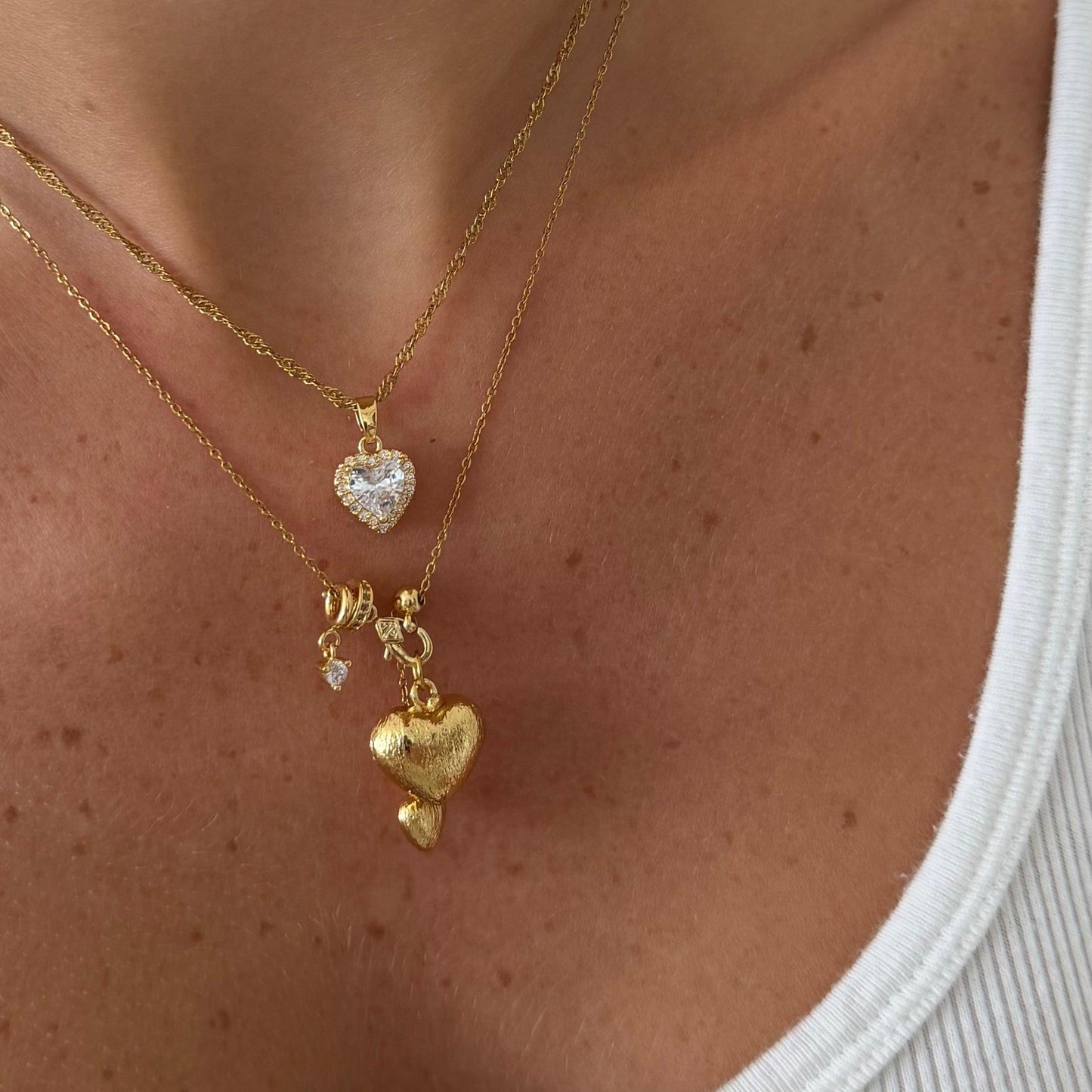 Hearts in Motion Necklace - EVRYJEWELS