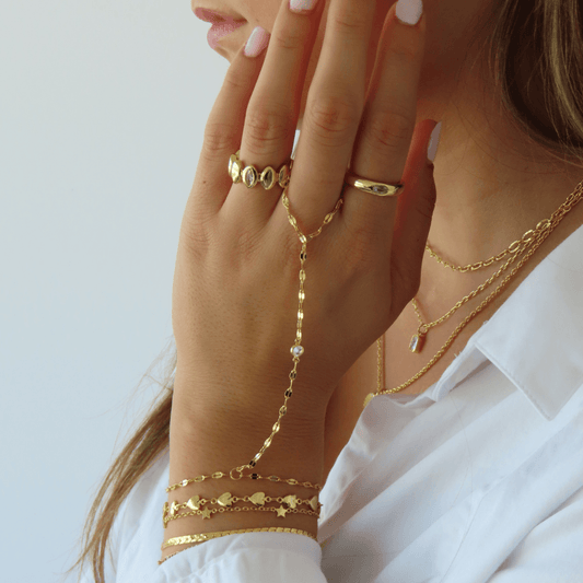 Jasmine Hand Chain - EVRYJEWELS