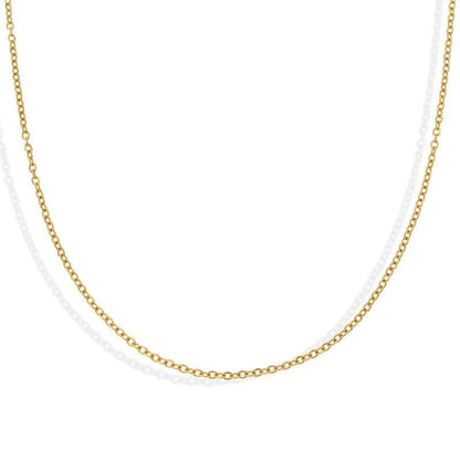 Plain Chain Necklaces - EVRYJEWELS