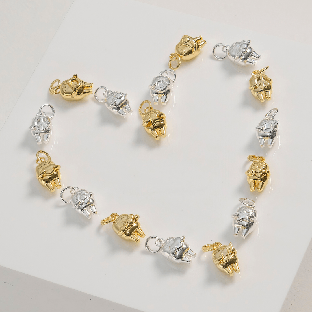 Ketnipz Bean Croissant Charm - EVRYJEWELS