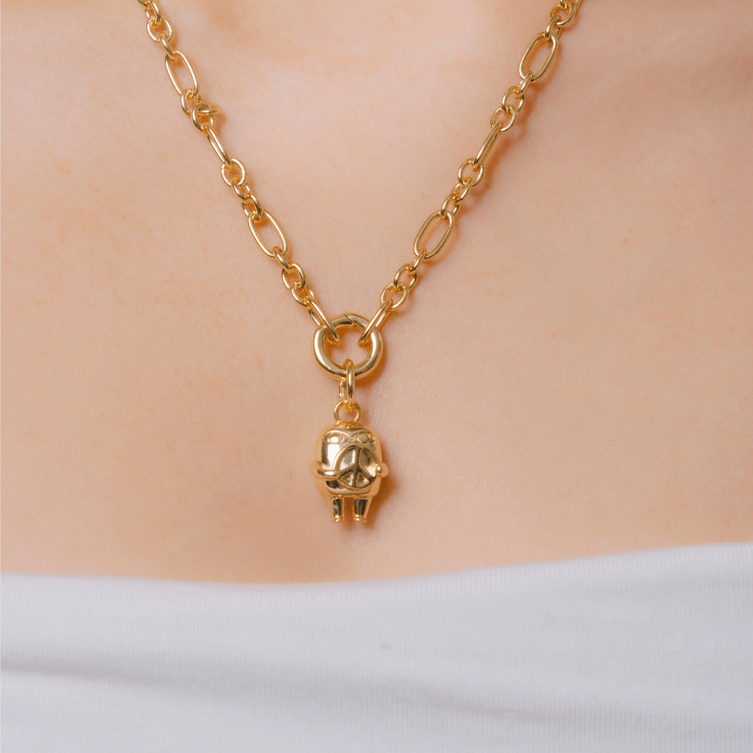 Ketnipz Bean Peace Charm - EVRYJEWELS