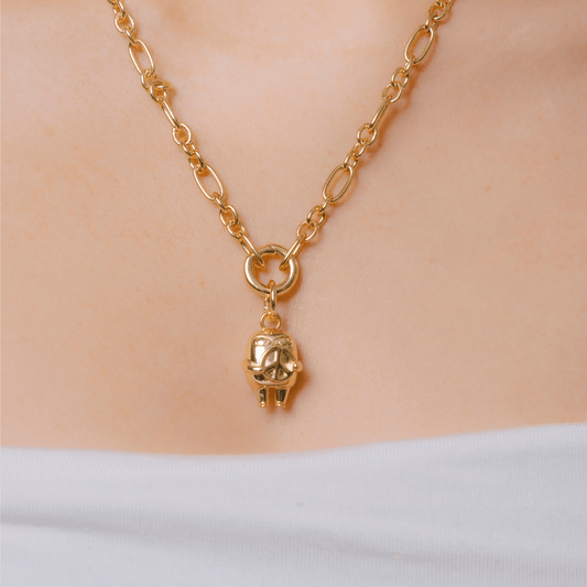 Ketnipz Bean Peace Charm - EVRYJEWELS