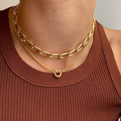 Locked in the Loop Necklace - EVRYJEWELS