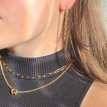 Locked in the Loop Necklace - EVRYJEWELS