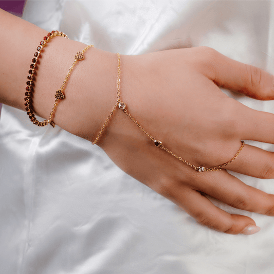 Love Language Hand Chain - EVRYJEWELS