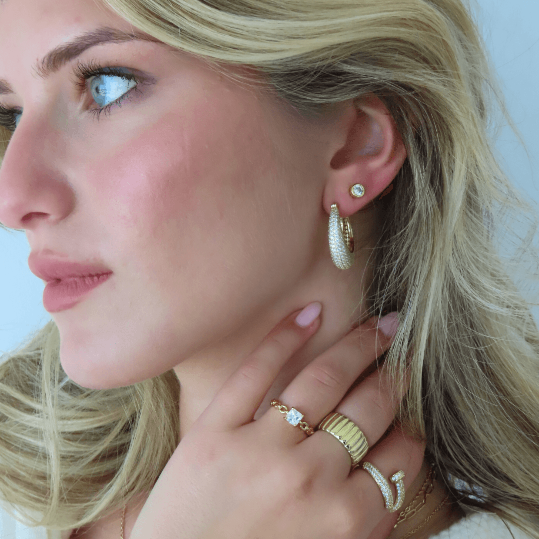 Plain Jane Earrings - EVRYJEWELS