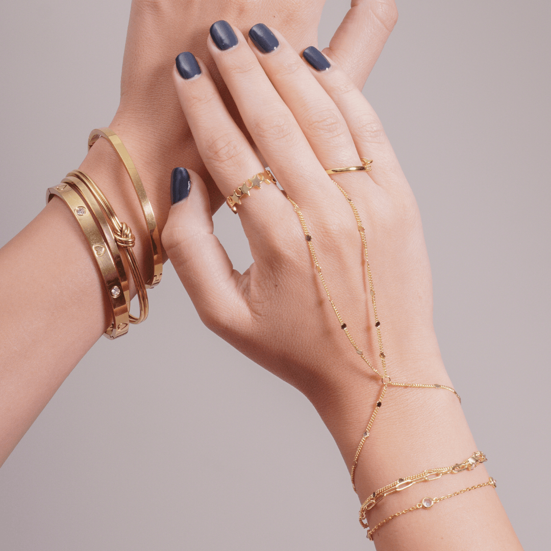 Rhodes Hand Chain - EVRYJEWELS