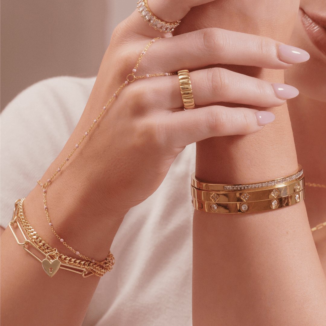 Rosalia Bangle - EVRYJEWELS