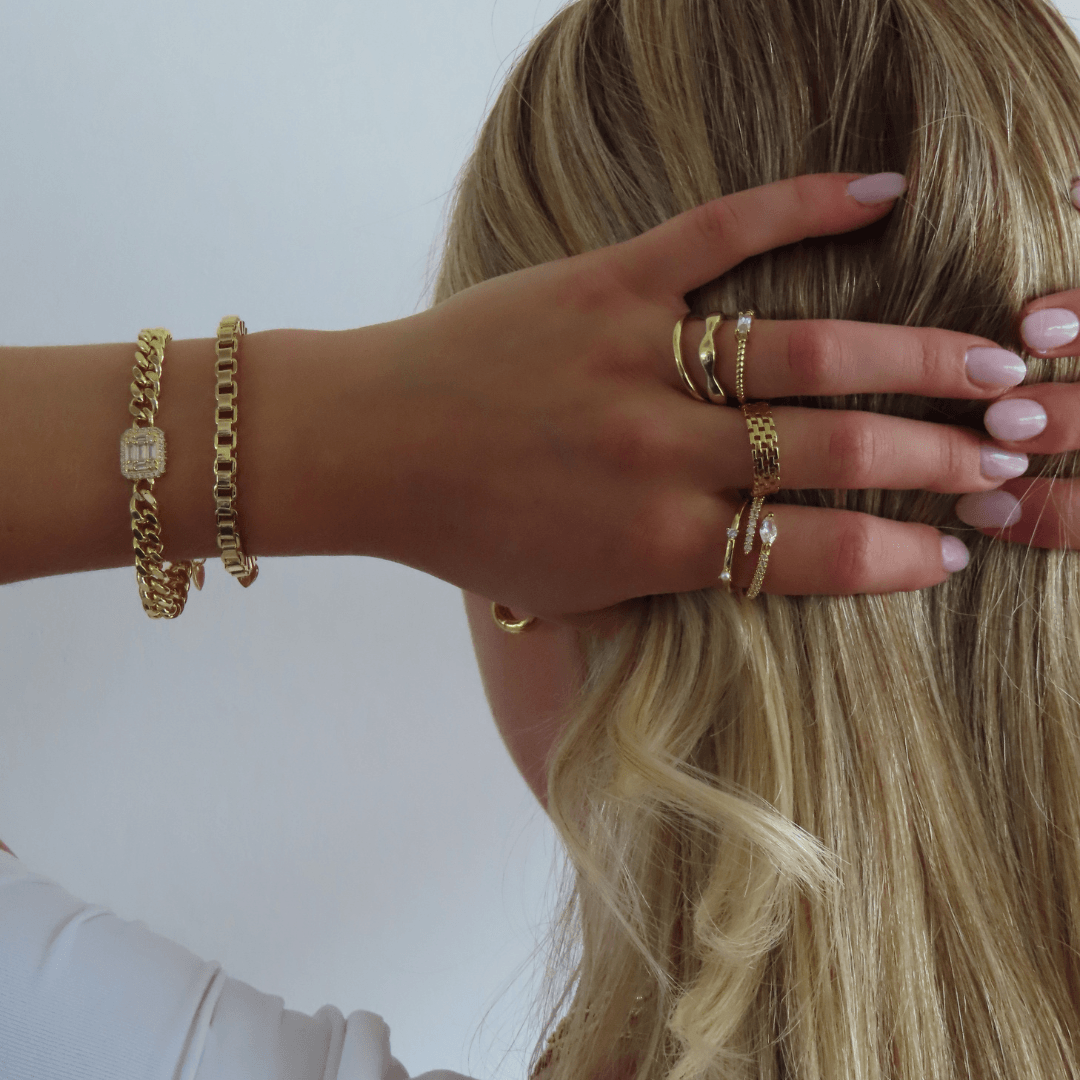 Shimmering Snake Ring - EVRYJEWELS