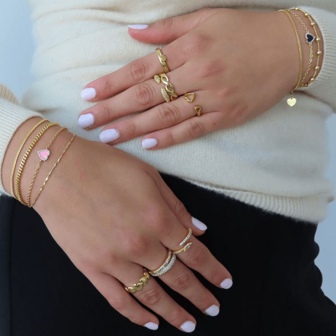 Shimmering Snake Ring - EVRYJEWELS