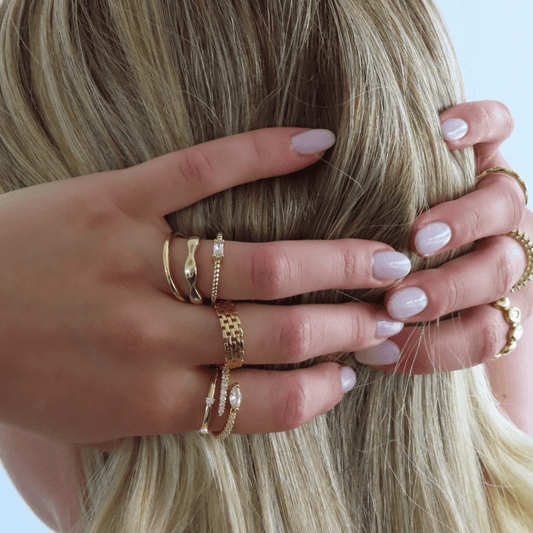 Shimmering Snake Ring - EVRYJEWELS
