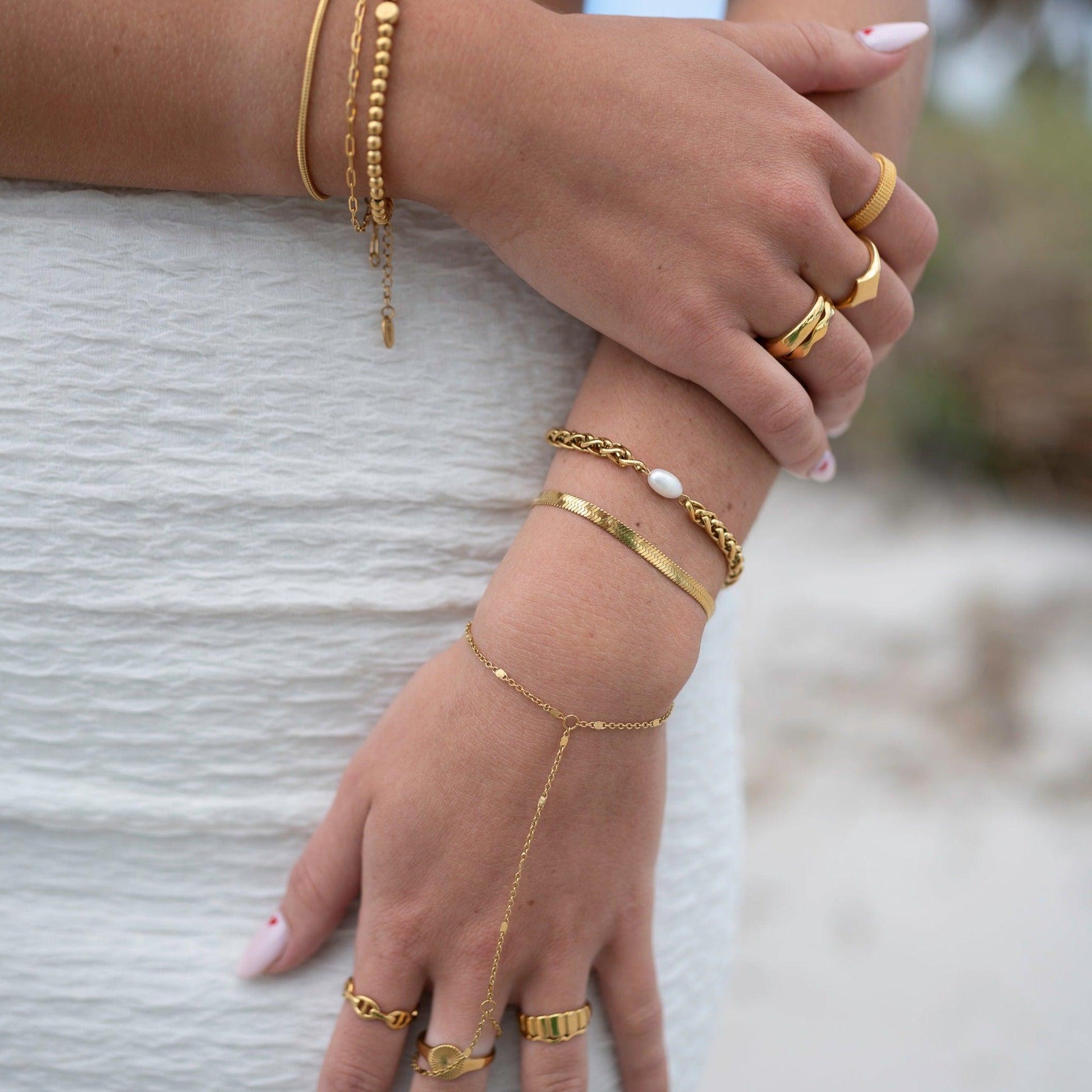 Shining Snake Bracelet - EVRYJEWELS