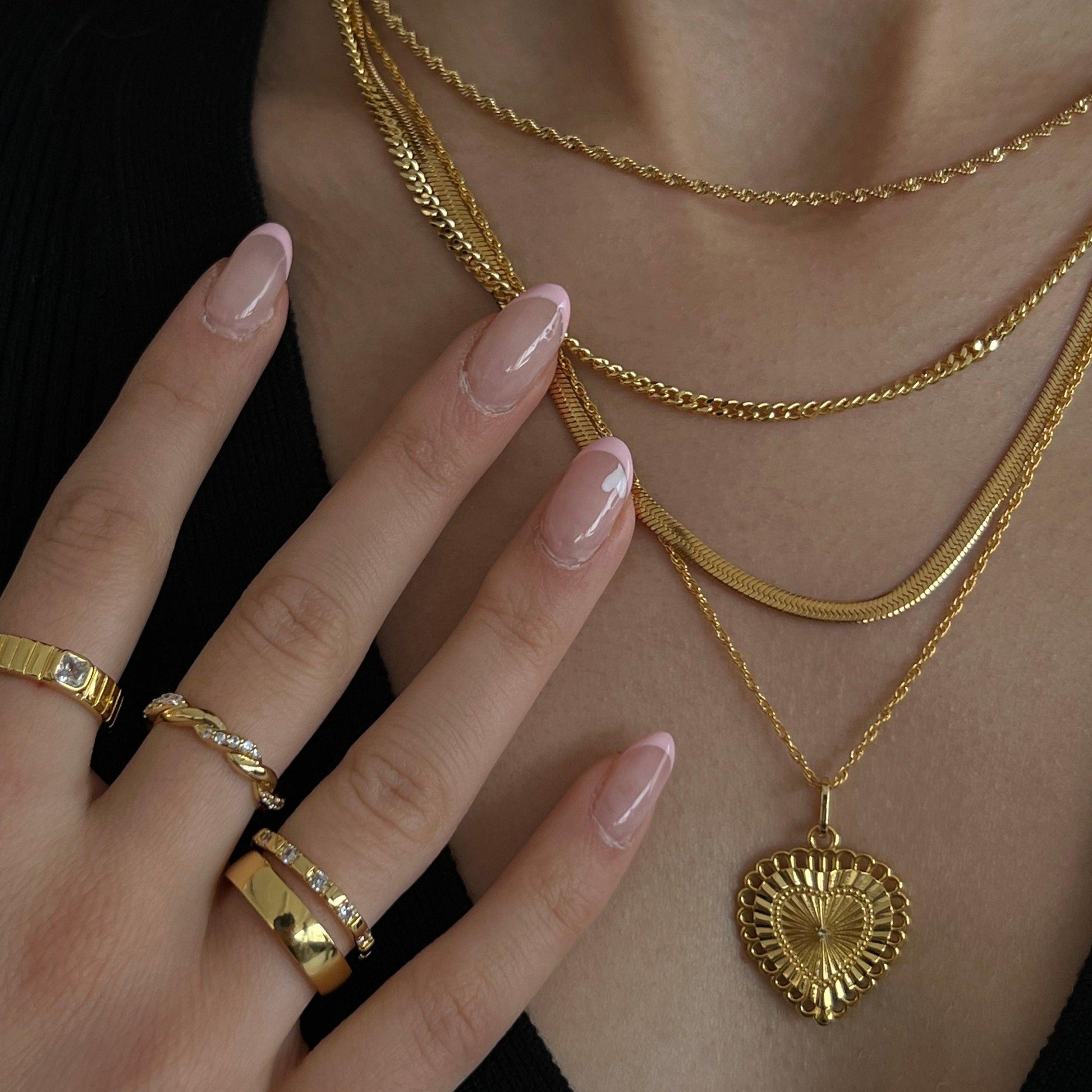 Plain Chain Necklaces - EVRYJEWELS