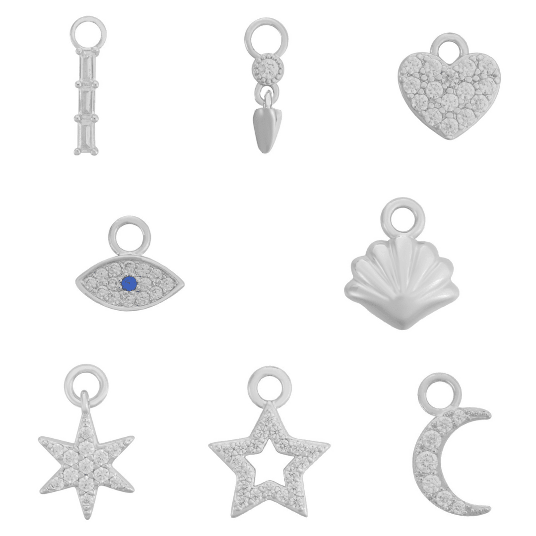 Single Hoop Charm - EVRYJEWELS