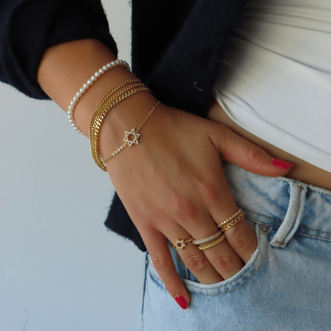 Star of David Bracelet - EVRYJEWELS