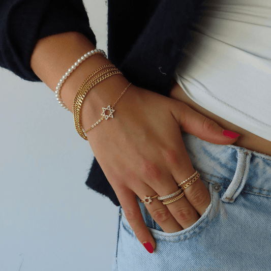 Star of David Bracelet - EVRYJEWELS