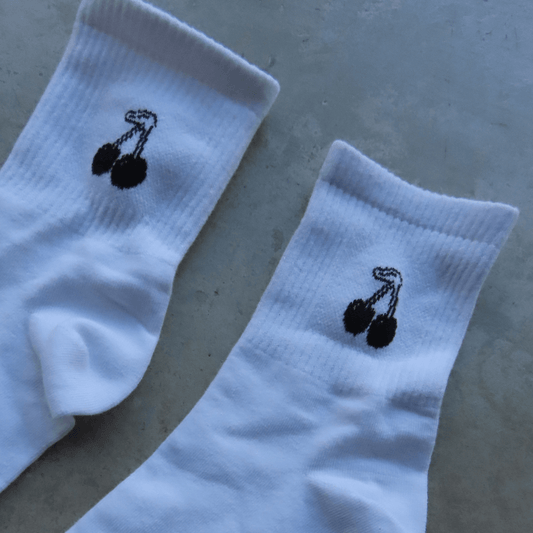 Sweet Cherry Socks - EVRYJEWELS