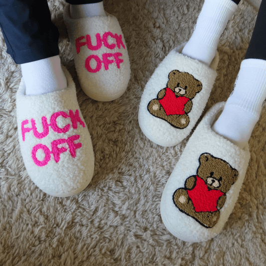 Teddy Slippers - EVRYJEWELS