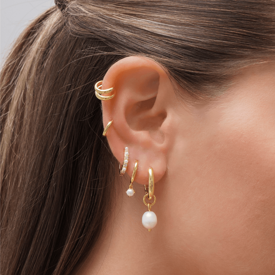 Ivory Earrings - EVRYJEWELS