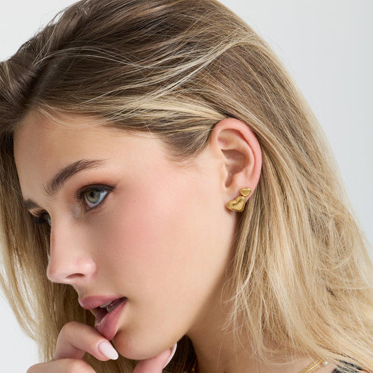 Hopelessly Devoted Earrings - EVRYJEWELS