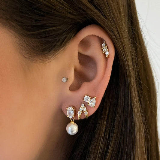 Toi et Moi Earrings - EVRYJEWELS
