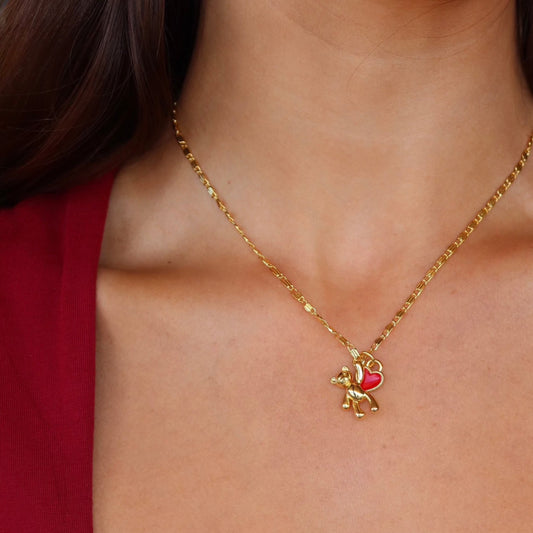 Bear Hug Necklace - EVRYJEWELS