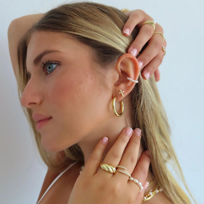 Calabasas Hoops - EVRYJEWELS