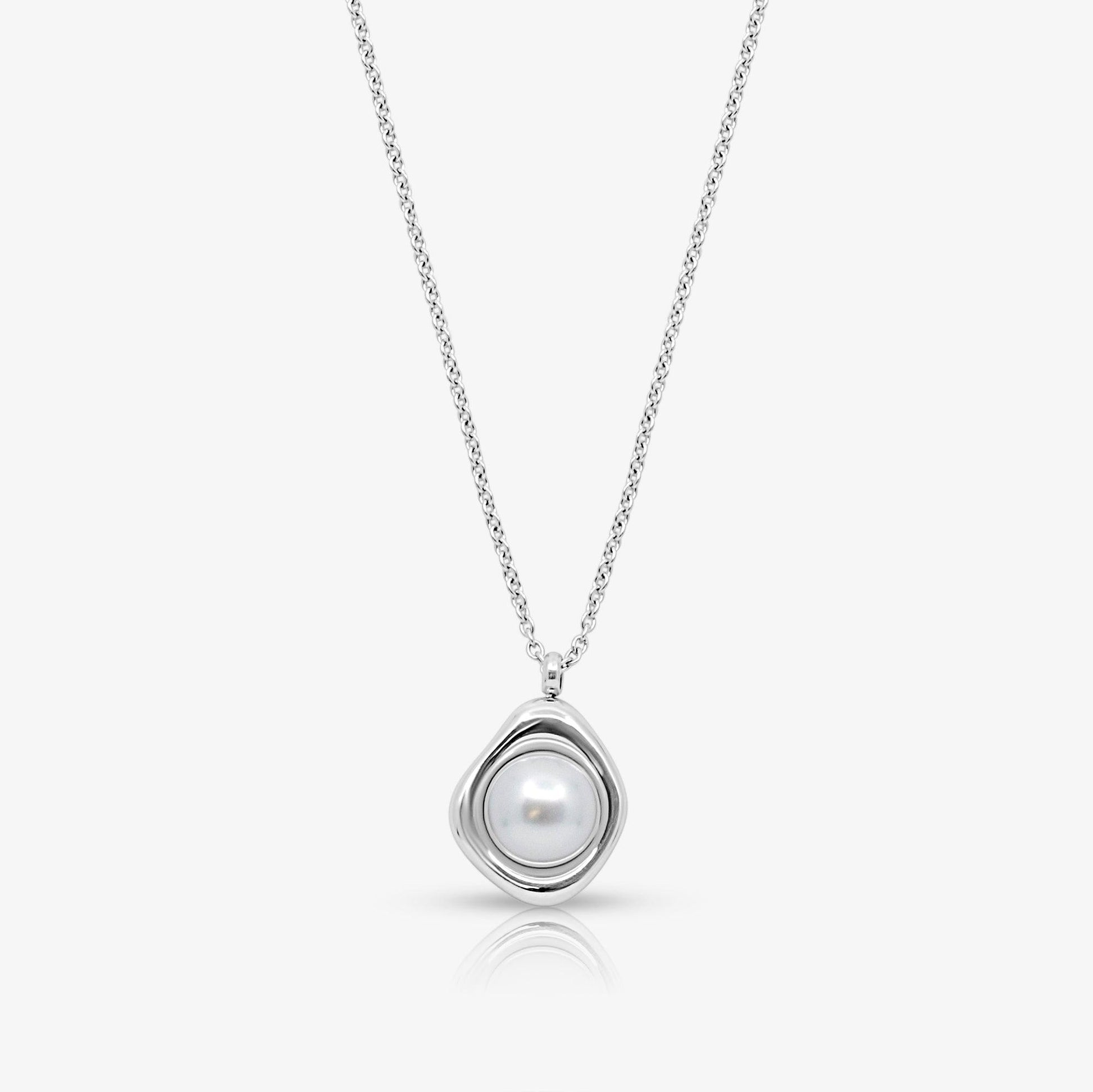 Pretty Pearl Aura Necklace - EVRYJEWELS