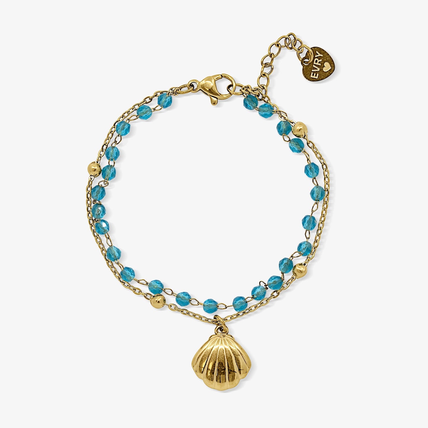 Double Layer Coastal Charm Bracelet - EVRYJEWELS