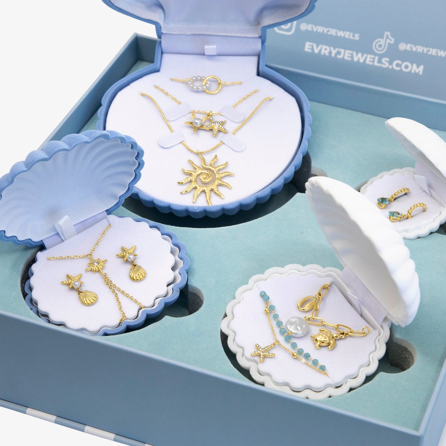 The Coastal Treasure Box - EVRYJEWELS