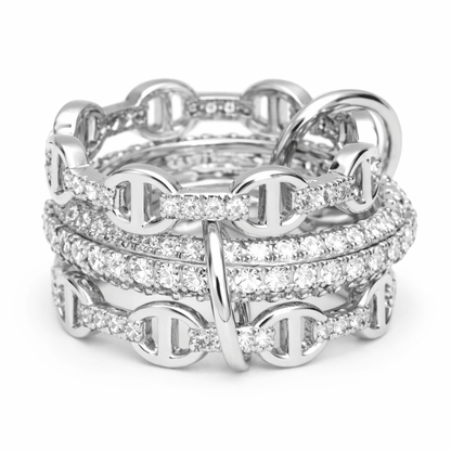 Dolce Iconic Stacked Ring - EVRYJEWELS