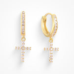 Don't Cross Me Earrings - EVRYJEWELS